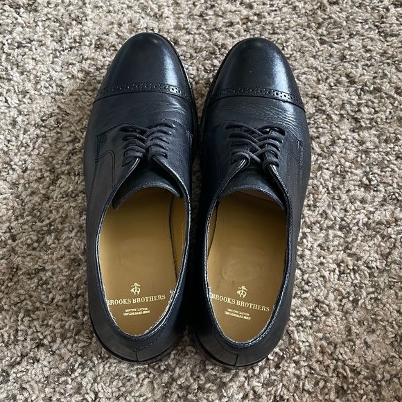 Brooks Brothers 5229 Leather Cap Toe Oxfords Men’s Size 9.5D